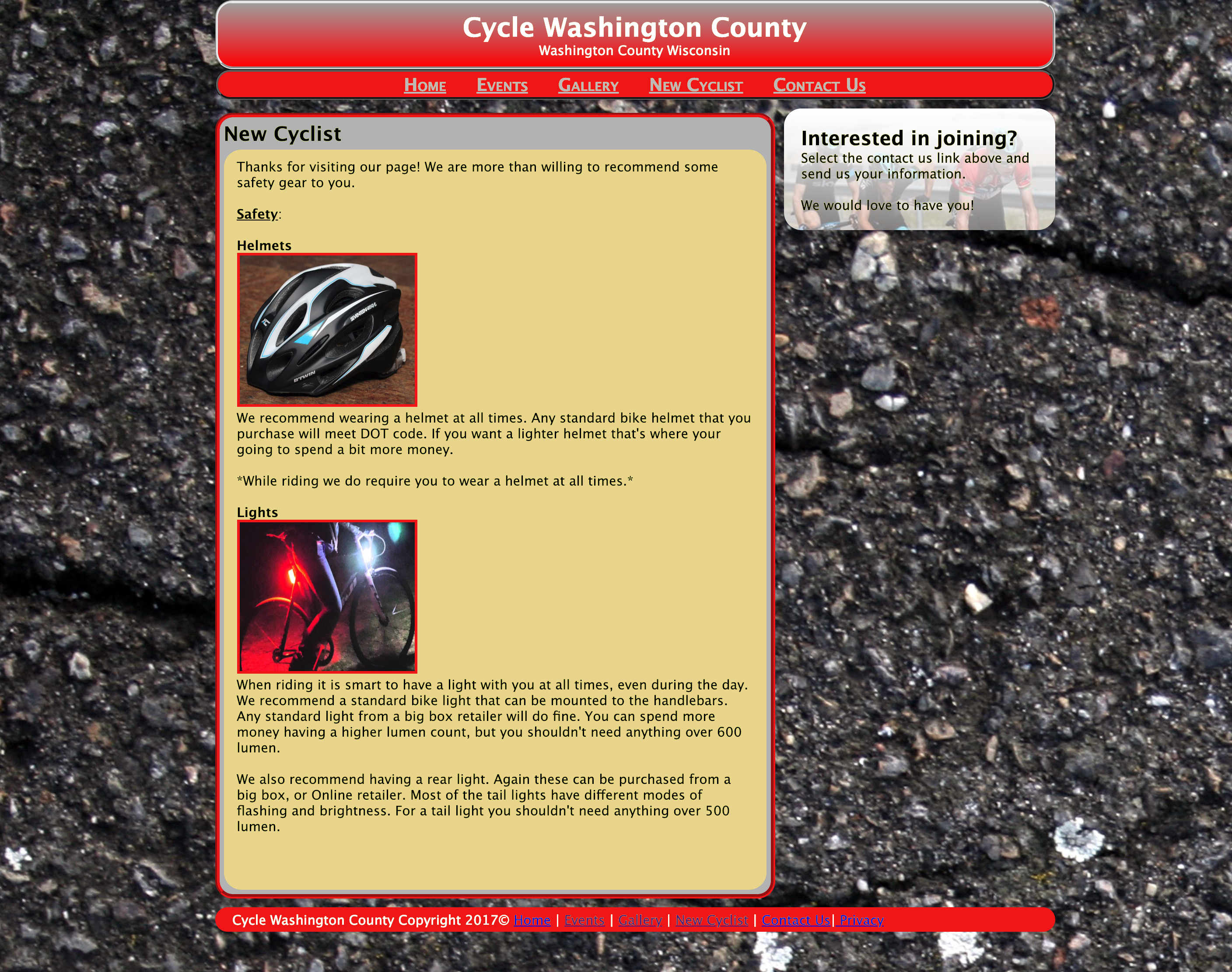 Image of Cycle Washington County
