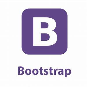 Bootstrap framework logo.